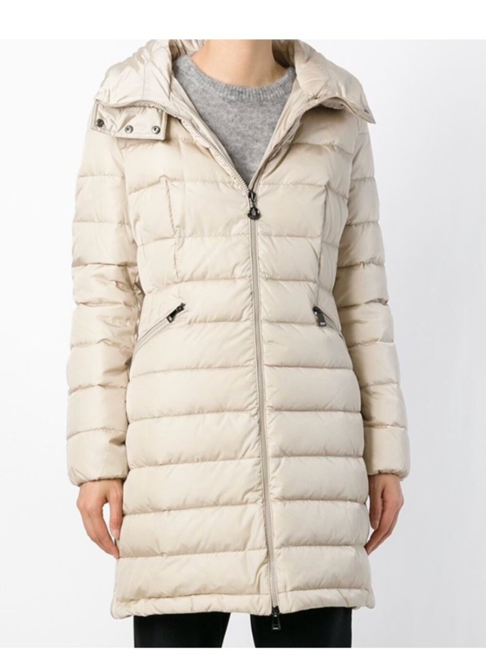 Moncler Flammette Long Puffer Coat